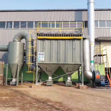 用除尘器如何解决废旧木头粉碎机清除铝片困扰